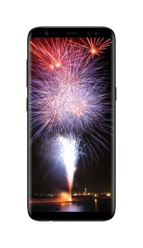 Emulate Android APK Fire Work Wallpaper