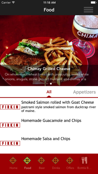 Emulate iPhone app Firkin Libertyville using MyAndroid Emulate iPhone app Firkin Libertyville using MyAndroid