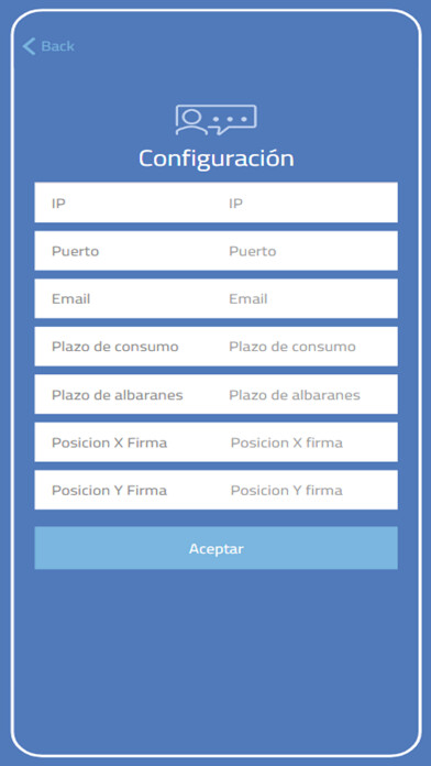 Emulate iPhone app Firma de albaranes using MyAndroid Emulate iPhone app Firma de albaranes using MyAndroid