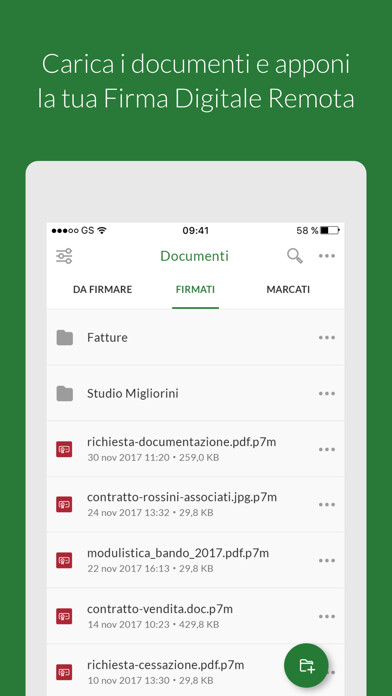 Emulate iPhone app Firma Digitale Edizione ARIA using MyAndroid