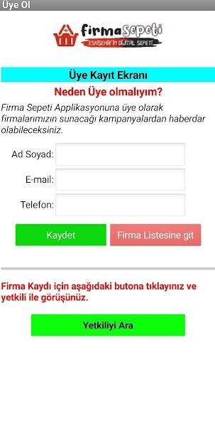 Run android online APK Firma Sepeti from MyAndroid or emulate Firma Sepeti using MyAndroid