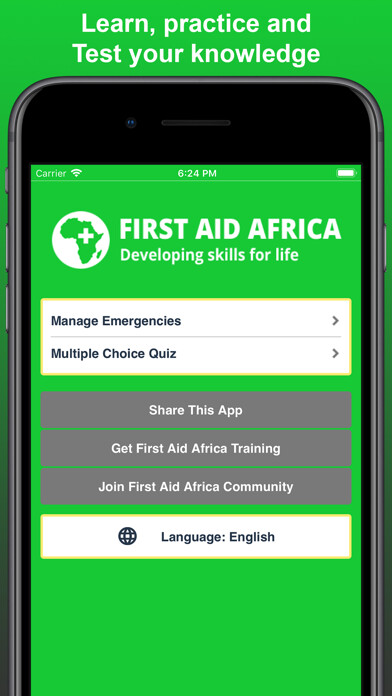 Run android online APK First Aid Africa from MyAndroid or emulate First Aid Africa using MyAndroid