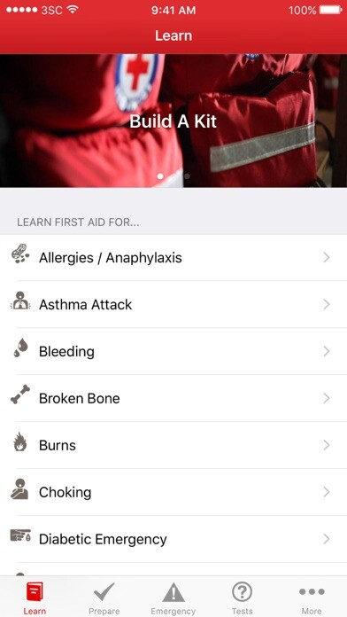 Emulate iPhone app First Aid-Australian Red Cross using MyAndroid Emulate iPhone app First Aid-Australian Red Cross using MyAndroid
