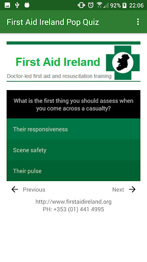 Run android online APK First Aid Ireland Pop Quiz from MyAndroid or emulate First Aid Ireland Pop Quiz using MyAndroid Run android online APK First Aid Ireland Pop Quiz from MyAndroid or emulate First Aid Ireland Pop Quiz using MyAndroid