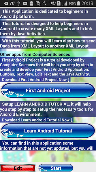 Run android online APK First Android Project 2 from MyAndroid or emulate First Android Project 2 using MyAndroid