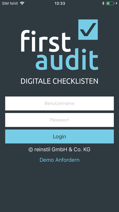 Emulate iPhone app firstaudit Checklisten using MyAndroid Emulate iPhone app firstaudit Checklisten using MyAndroid