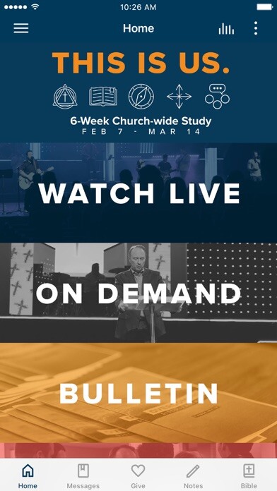 Emulate iPhone app First Baptist OFallon using MyAndroid Emulate iPhone app First Baptist OFallon using MyAndroid
