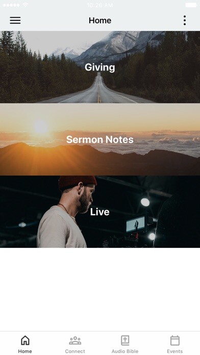 Emulate iPhone app First Baptist Scottsboro using MyAndroid Emulate iPhone app First Baptist Scottsboro using MyAndroid