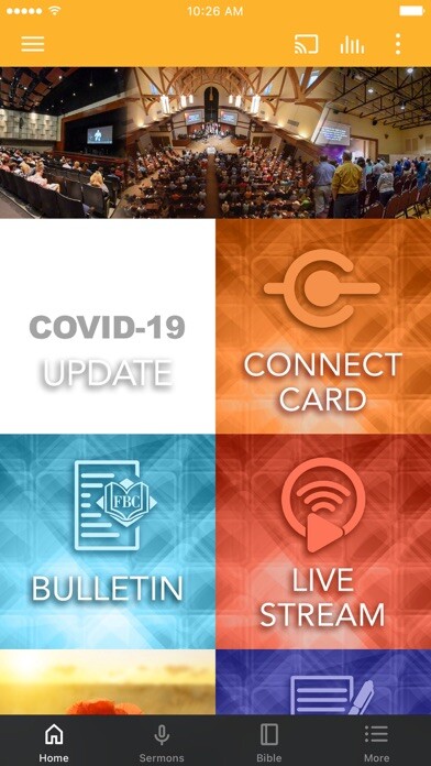 Emulate iPhone app First Bible Church using MyAndroid Emulate iPhone app First Bible Church using MyAndroid