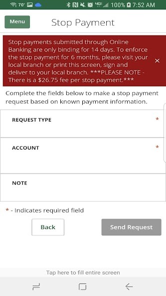 Run android online APK First Central State Bank from MyAndroid or emulate First Central State Bank using MyAndroid