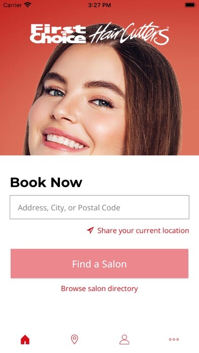 Emulate iPhone app First Choice Haircutters using MyAndroid Emulate iPhone app First Choice Haircutters using MyAndroid