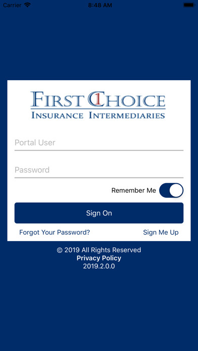 Emulate iPhone app FirstChoice Ins Intermediaries using MyAndroid Emulate iPhone app FirstChoice Ins Intermediaries using MyAndroid