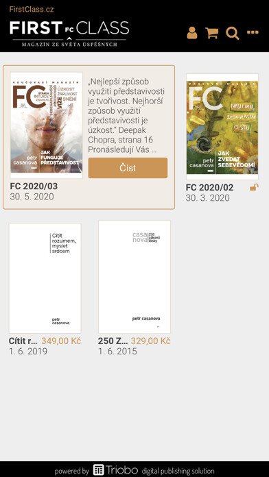 Emulate iPhone app FirstClass.cz using MyAndroid