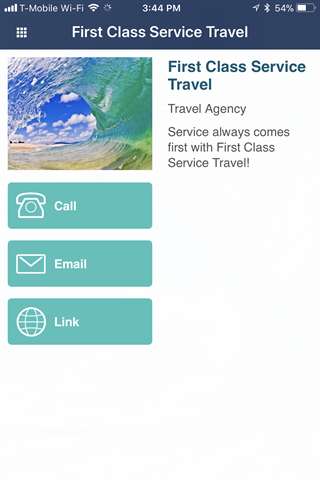 Emulate First Class Service Travel from MyAndroid or run First Class Service Travel using MyAndroid