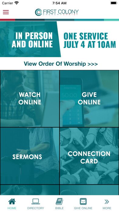 Emulate iPhone app First Colony Church of Christ using MyAndroid Emulate iPhone app First Colony Church of Christ using MyAndroid