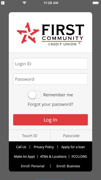 Emulate iPhone app First Community CU Houston using MyAndroid Emulate iPhone app First Community CU Houston using MyAndroid