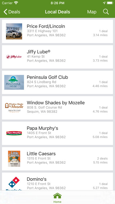Emulate iPhone app First Federal Green using MyAndroid