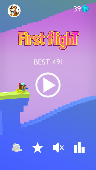 Emulate iPhone app First Flight - Fly the Nest using MyAndroid