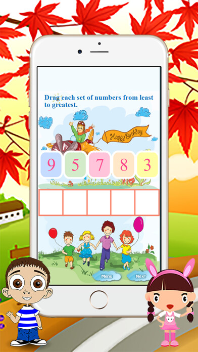 Emulate iPhone app First Fun Ordering Math Games for All Kindergarten using MyAndroid Emulate iPhone app First Fun Ordering Math Games for All Kindergarten using MyAndroid