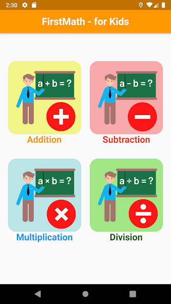 Run android online APK FirstMath - Math Operations from MyAndroid or emulate FirstMath - Math Operations using MyAndroid Run android online APK FirstMath - Math Operations from MyAndroid or emulate FirstMath - Math Operations using MyAndroid