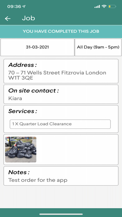 Emulate iPhone app First Mile - Supply Chain using MyAndroid