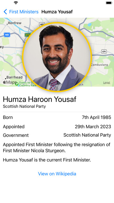 Emulate iPhone app First Ministers of Scotland using MyAndroid Emulate iPhone app First Ministers of Scotland using MyAndroid