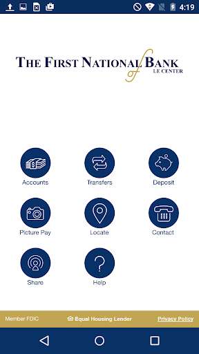 Run android online APK First National Bank Le Center from MyAndroid or emulate First National Bank Le Center using MyAndroid