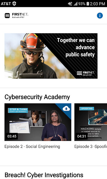 Run android online APK FirstNet Cybersecurity Aware from MyAndroid or emulate FirstNet Cybersecurity Aware using MyAndroid