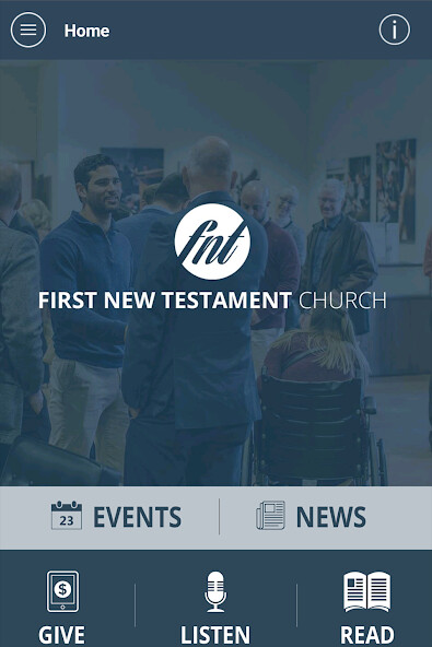 Emulate iPhone app First New Testament Church using MyAndroid Emulate iPhone app First New Testament Church using MyAndroid