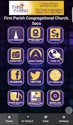 Run android online APK First Parish UCC Saco from MyAndroid or emulate First Parish UCC Saco using MyAndroid Run android online APK First Parish UCC Saco from MyAndroid or emulate First Parish UCC Saco using MyAndroid
