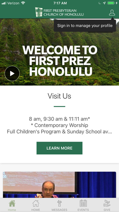 Emulate iPhone app First Presbyterian Honolulu using MyAndroid Emulate iPhone app First Presbyterian Honolulu using MyAndroid