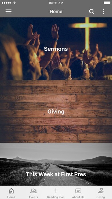 Emulate iPhone app First Pres Church Rochelle, IL using MyAndroid Emulate iPhone app First Pres Church Rochelle, IL using MyAndroid