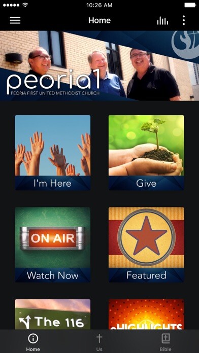 Emulate iPhone app First UMC Peoria using MyAndroid Emulate iPhone app First UMC Peoria using MyAndroid