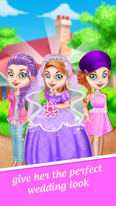 Emulate iPhone app First Wedding Cake Chef Salon using MyAndroid