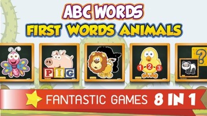 Emulate iPhone app First Word Animal Fun Learning using MyAndroid