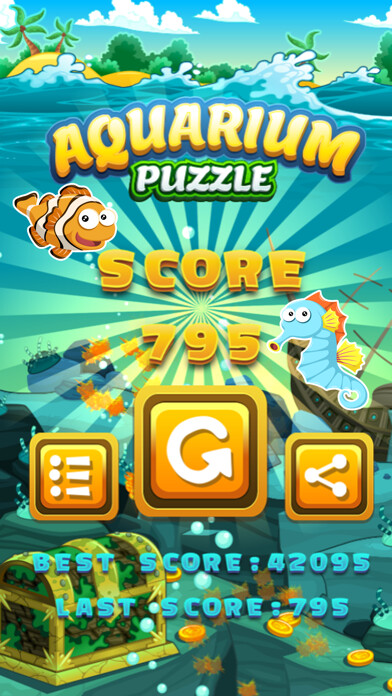 Emulate iPhone app Fish Aquarium Puzzle Match 3 Game using MyAndroid Emulate iPhone app Fish Aquarium Puzzle Match 3 Game using MyAndroid