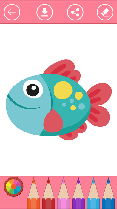 Emulate iPhone app Fish Coloring Book: Color & Draw Sea Animals using MyAndroid Emulate iPhone app Fish Coloring Book: Color & Draw Sea Animals using MyAndroid
