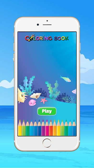 Emulate iPhone app Fish Coloring Book for Children : Learn to color a dolphin, shark, whale, squid and more using MyAndroid Emulate iPhone app Fish Coloring Book for Children : Learn to color a dolphin, shark, whale, squid and more using MyAndroid