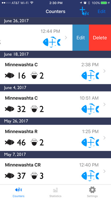 Emulate iPhone app Fish Counter using MyAndroid Emulate iPhone app Fish Counter using MyAndroid