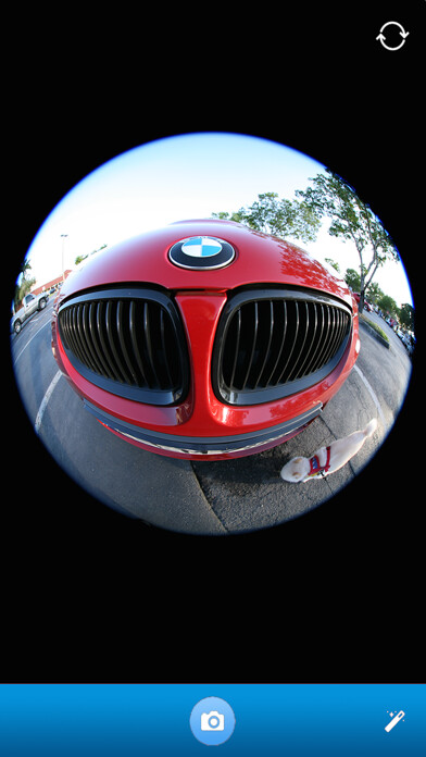 Emulate iPhone app Fisheye Camera - Pro Fish Eye Lens with Live Lense Filter Effect Editor using MyAndroid