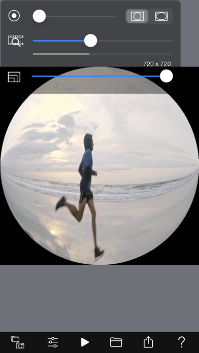 Emulate iPhone app Fisheye Fun using MyAndroid