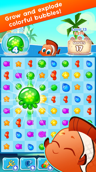 Emulate iPhone app Fish Frenzy Mania™ using MyAndroid