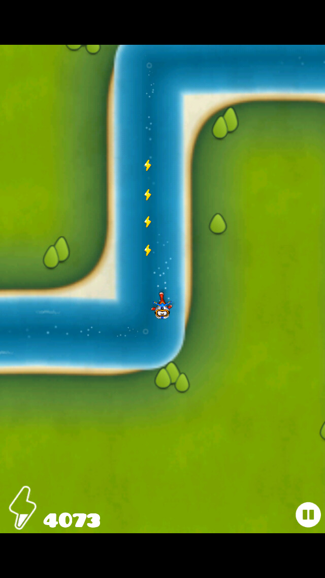 Emulate iPhone app FishGoGoGo! using MyAndroid