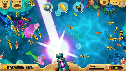 Emulate iPhone app Fish Hunter - Fishing Shooter using MyAndroid