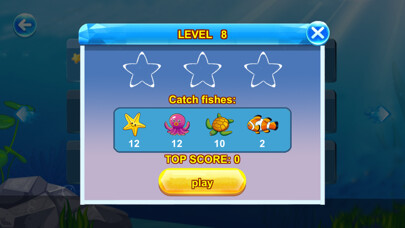 Emulate iPhone app Fishing Ares-Enjoy fish joy and pass 100 levels using MyAndroid
