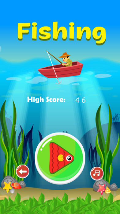 Emulate iPhone app Fishing Break Master using MyAndroid