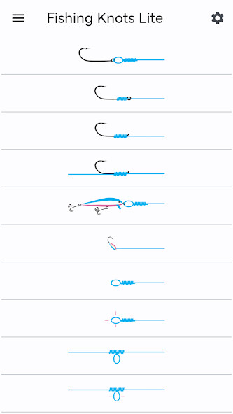Emulate iPhone app Fishing Knots + using MyAndroid Emulate iPhone app Fishing Knots + using MyAndroid
