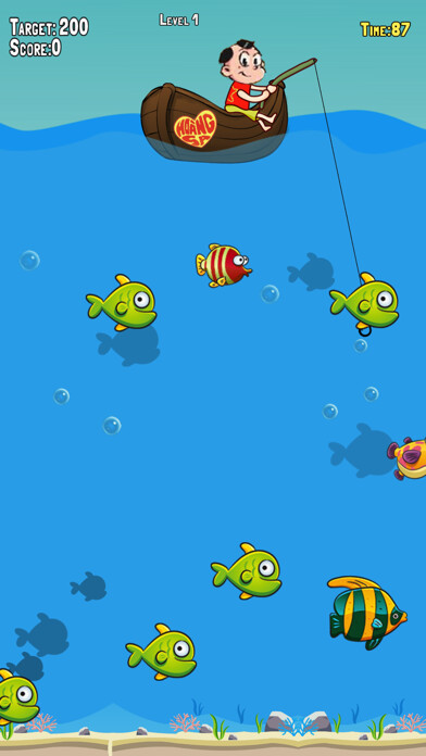 Emulate iPhone app Fishing Paracel Hook using MyAndroid