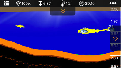 Emulate iPhone app Fishing Robot & Autopilot using MyAndroid