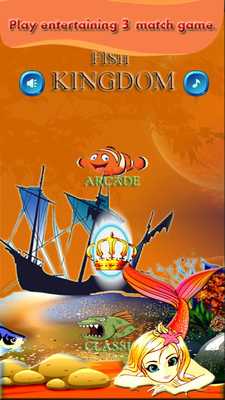 Emulate Android APK Fish Kingdom - Match 3 Mania Emulate Android APK Fish Kingdom - Match 3 Mania
